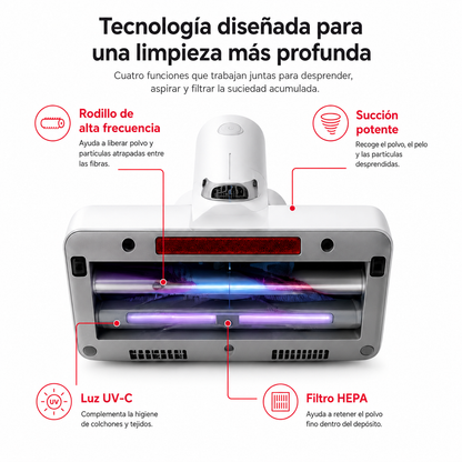 Aspiradora Antiácaros UV