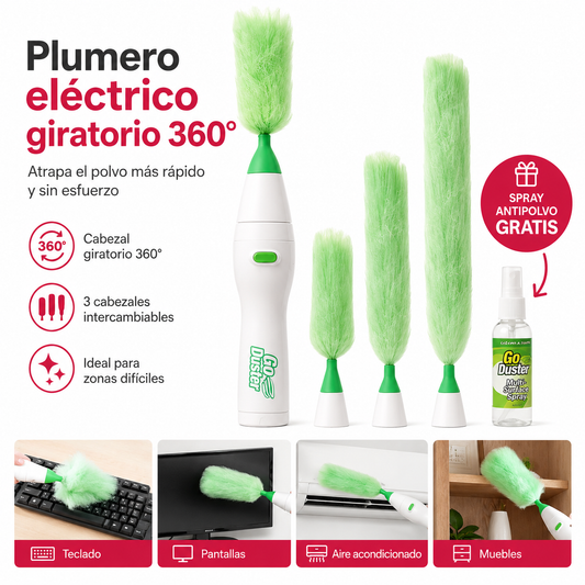 Plumero Giratorio 3 en 1