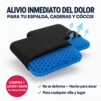 Cojín para Asiento 100% de Gel