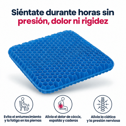 Cojín para Asiento 100% de Gel