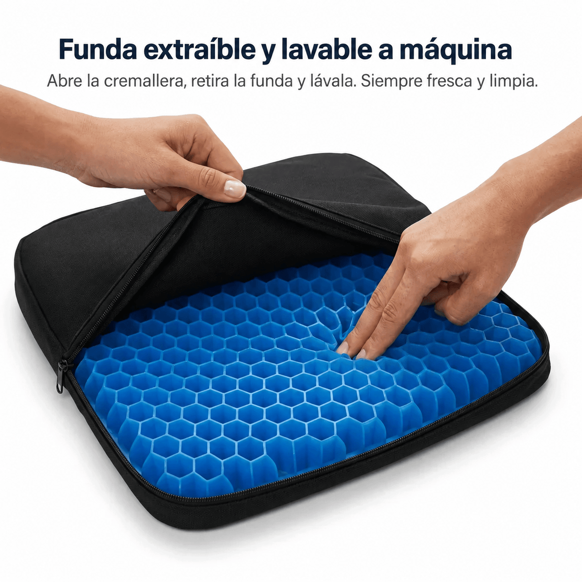 Cojín para Asiento 100% de Gel