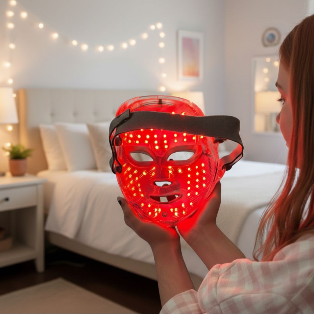 Máscara Facial LED Profesional | Optimask™