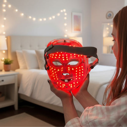 Máscara Facial LED Profesional | Optimask™